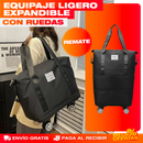 Bolsa de Equipaje Ligero Expandible con Ruedas – Lleva Todo en tus Viajes Sin Cargar Peso