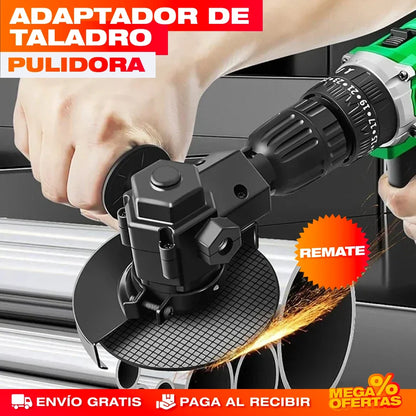 Adaptador Convertidor de Taladro a Pulidora – Convierte tu Taladro en Pulidora al Instante