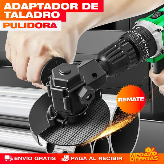 Adaptador Convertidor de Taladro a Pulidora – Convierte tu Taladro en Pulidora al Instante