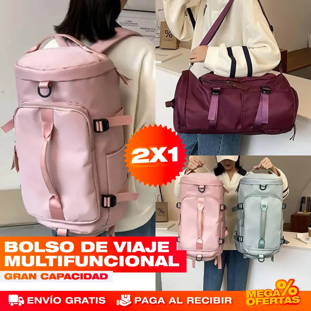 Bolso de Viaje Moderno Multifuncional – Organiza Todo tu Viaje en un Solo Bolso · 2x1