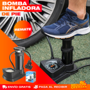 Bomba Infladora de Pie – Nunca te Quedes Varado por una Llanta Baja