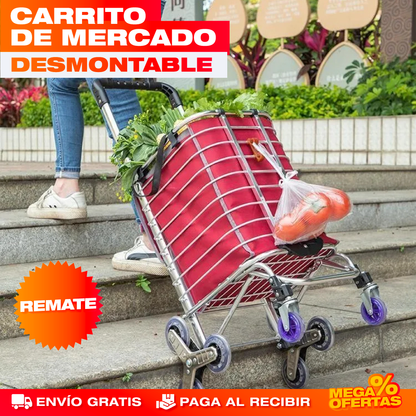 CARRO DE MERCADO DESMONTABLE
