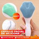 Cepillo Facial de Silicona – Limpieza Profunda y Piel Suave Sin Irritar