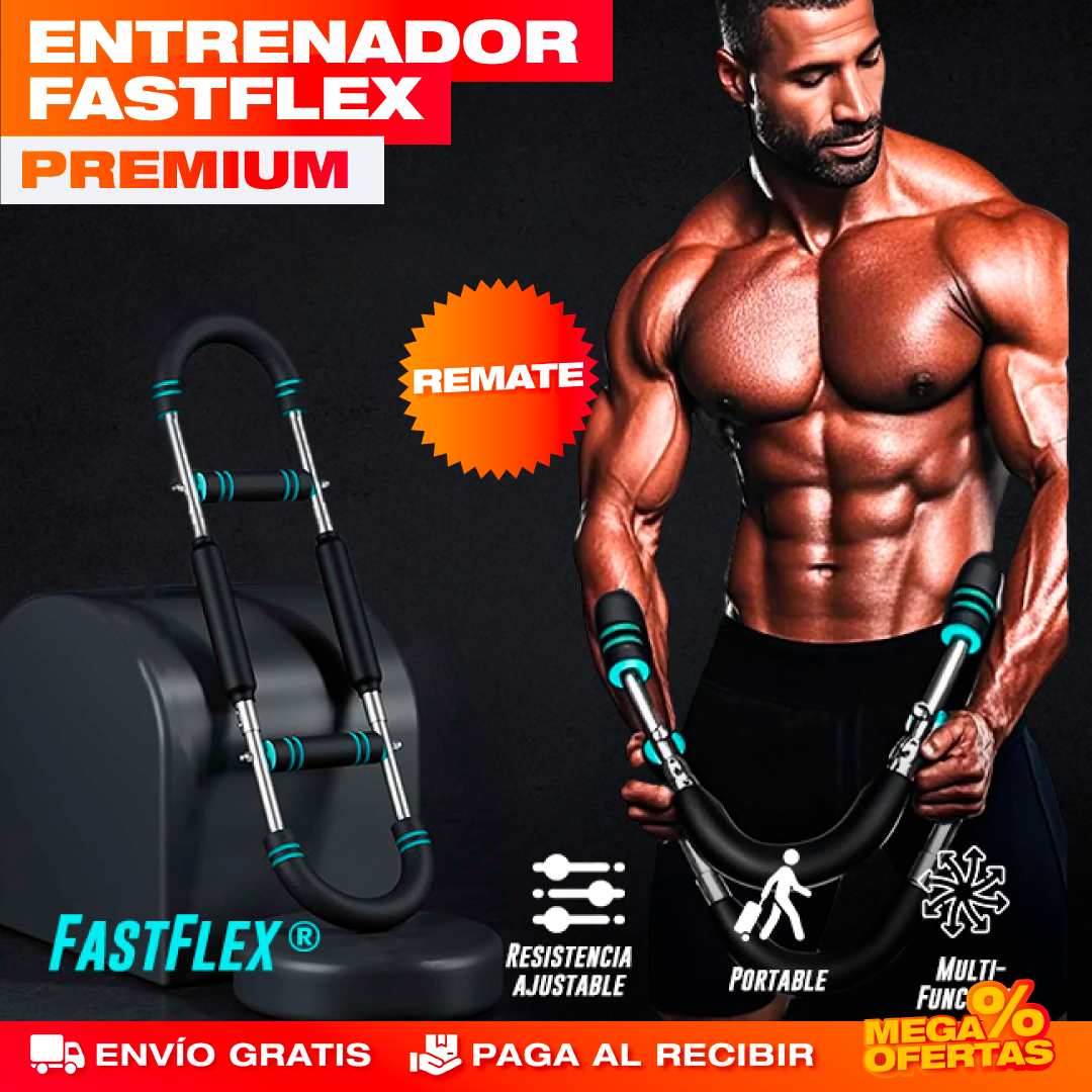 Entrenador FastFlex® – Todo el Gimnasio en Casa, Sin Mensualidad