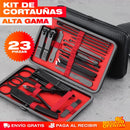 Kit Cortaúñas Alta Gama – Manicura y Pedicura Completa en Casa · 23 Piezas