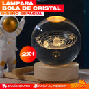 Lámpara Bola de Cristal LED 3D – Decora con una Luz Que Enamora · 2x1