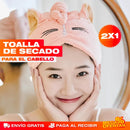 Toalla Gorro de Secado para Cabello – Seca tu Cabello Sin Maltratarlo · 2x1