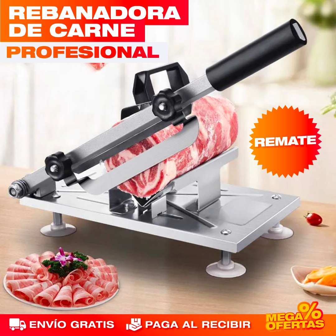 Rebanadora de Carne y Jamones Portátil – Tajadas Parejas Como en Charcutería