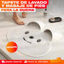 Tapete de Lavado y Masaje de Pies para Ducha – Pies Limpios y Relajados Sin Agacharte