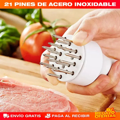 Ablandador y Adobador para Carne – Carne Suave y Jugosa Como de Restaurante