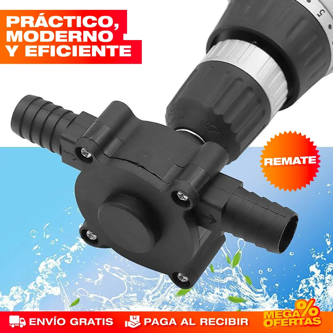 PowerPump™ – Convertidor de Taladro a Bomba de Agua