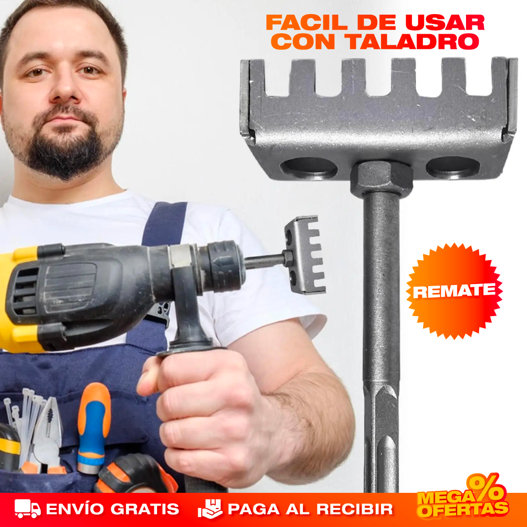 Broca Hard Hole para Cortes Cuadrados – Huecos Cuadrados Perfectos Sin Lima · 2x1