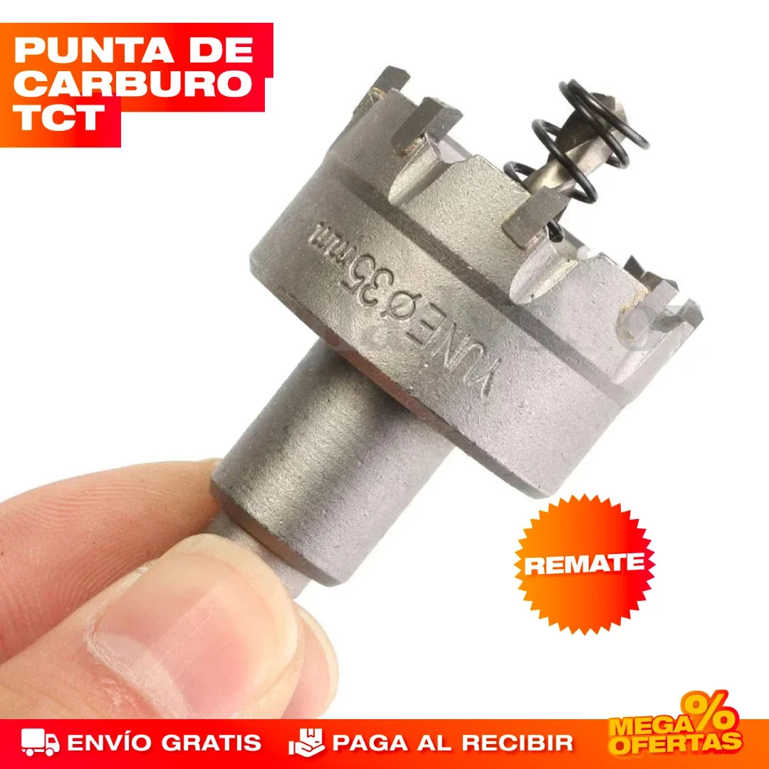 Brocas Sierra Perforadora TCT – Set x5