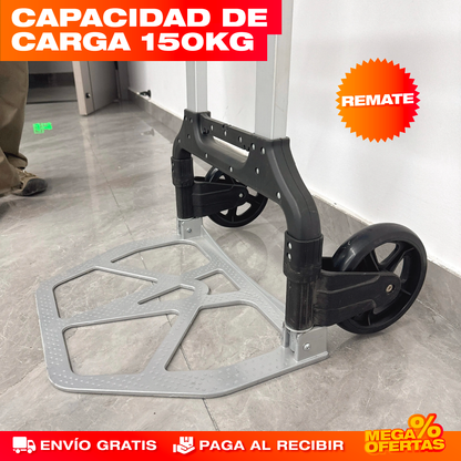 Carrito Plegable para Mercado – Carga Todo el Mercado Sin Reventar las Bolsas