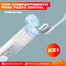 Cepillo de Dientes para Viajeros – Cepíllate Donde Sea, Compacto y Limpio · 2x1
