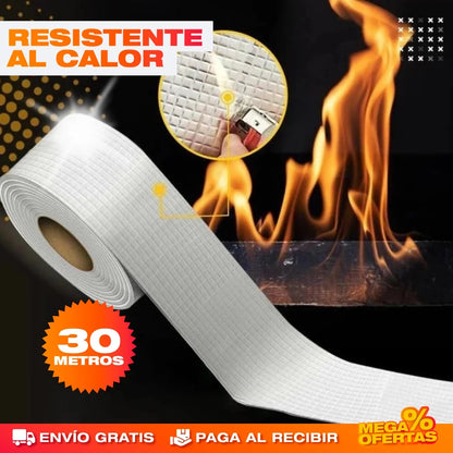 30 Metros Cinta Impermeable Repara Fugas – Tapa la Gotera Hoy Mismo Sin Romper Techo ni Pagar Plomero