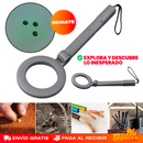 Detector de Metales Portátil – Encuentra Monedas, Joyas y Tesoros Enterrados