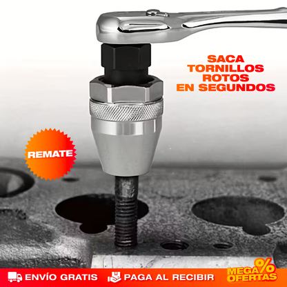 2 Extractores de Tornillos – Saca el Tornillo Pasado Sin Dañar la Pieza · 2x1