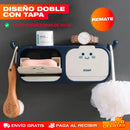 Jabonera Organizadora Multifuncional – Baño Ordenado y el Jabón Siempre Seco