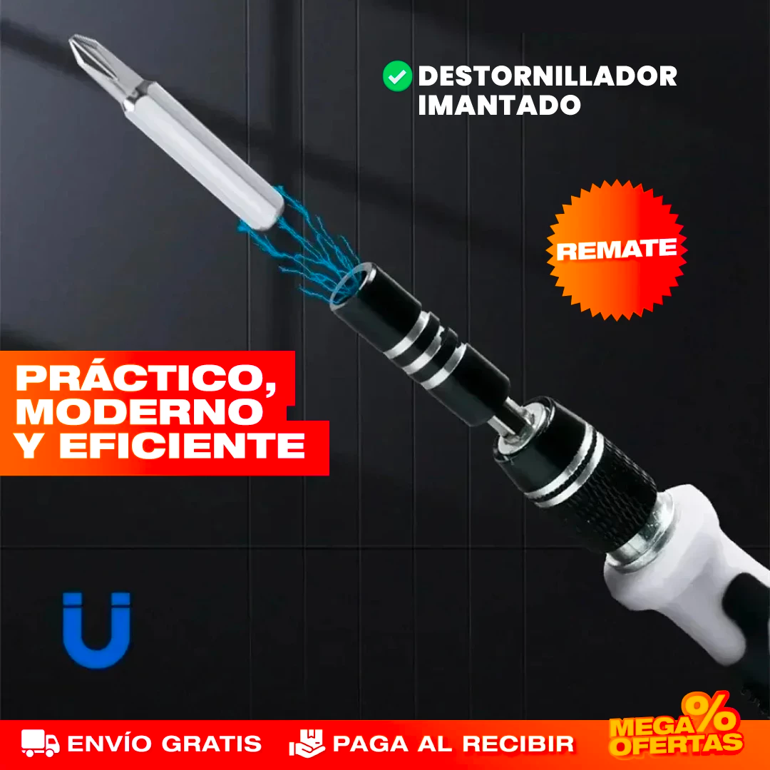 Kit Destornilladores para Electrónicos – Repara Celular, PC y Consolas en Casa · 110 Piezas