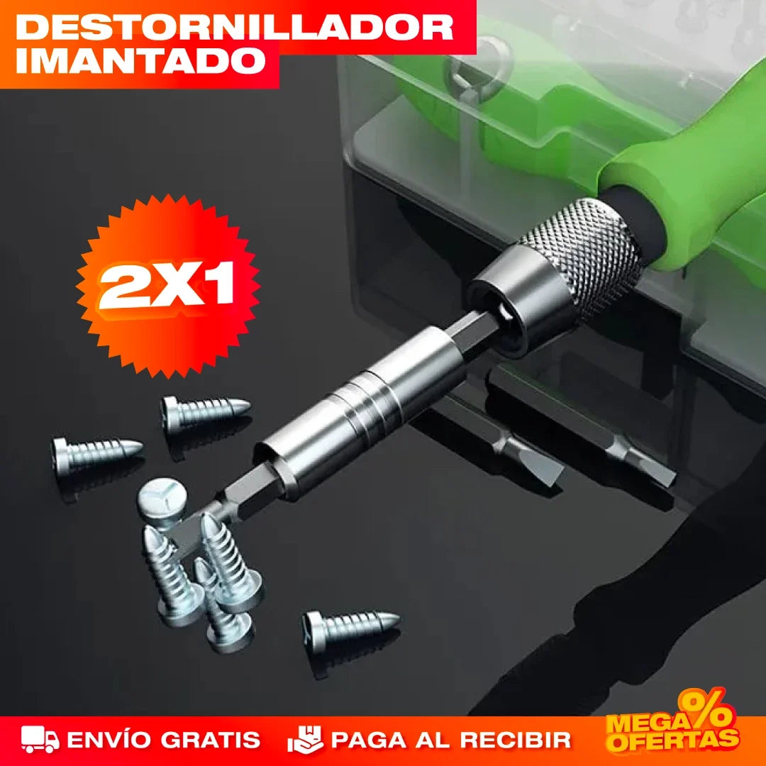 Kit Destornillador 32 Piezas – Ten la Herramienta para Todo en Casa · 2x1