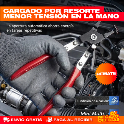 Kit x4 Alicates Automotriz – Saca Conectores y Abrazaderas Sin Romper Piezas Caras