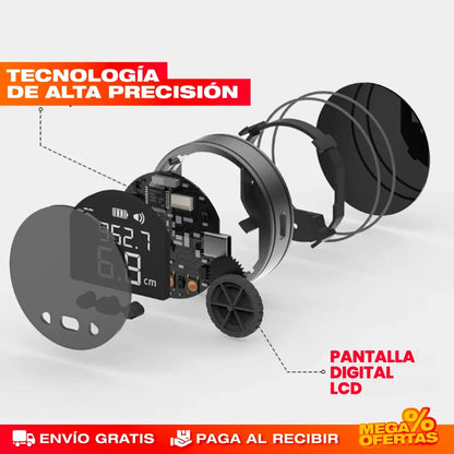 Metro Digital Compacto Recargable – Mide Exacto Sin Cinta ni Cuentas · Súper Promo