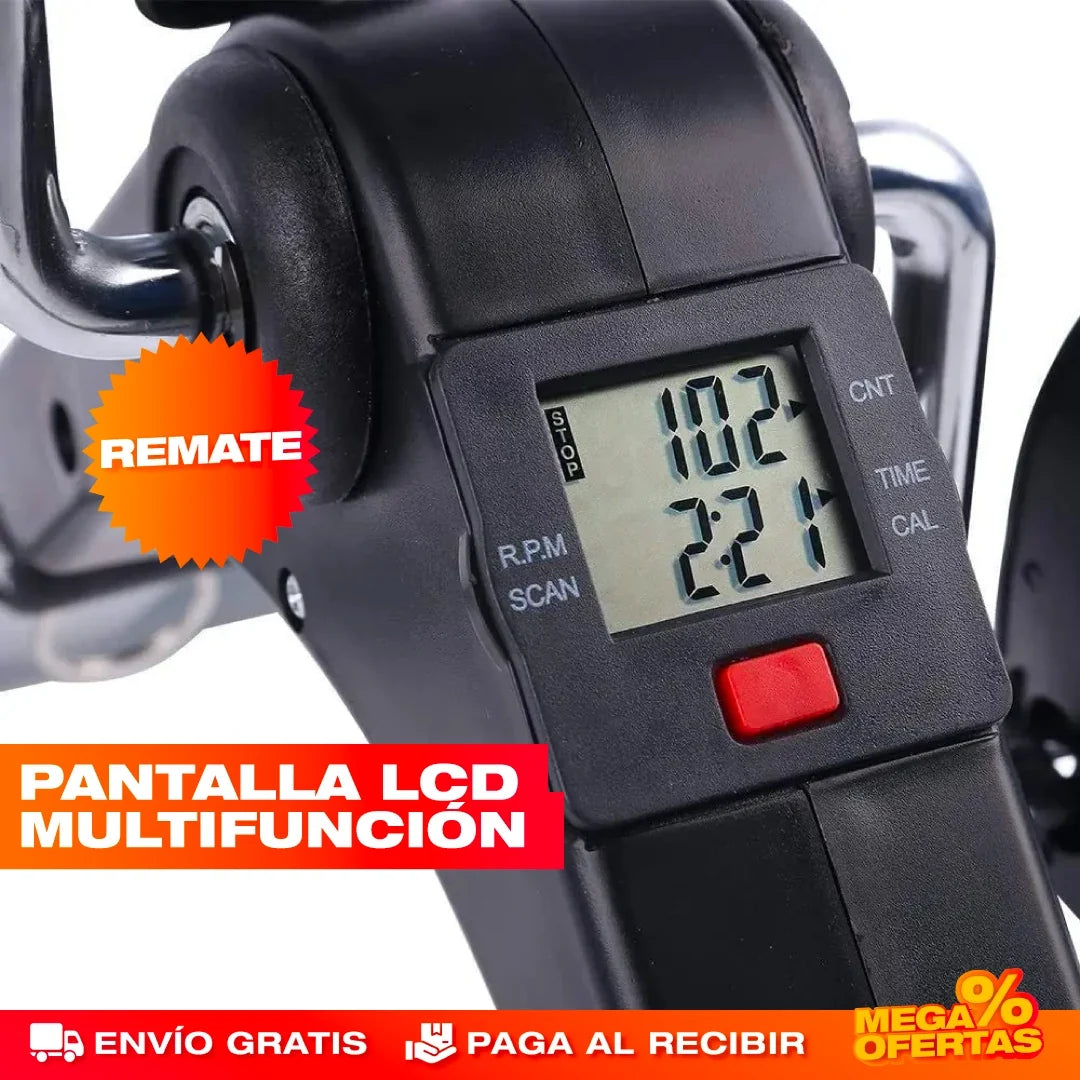 Mini Bicicleta Estática Plegable – Ejercítate Viendo TV y Guárdala Bajo la Cama