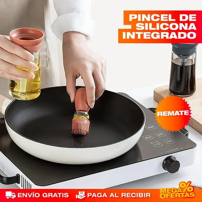 OilDrop Chef – Dispensador de Aceite 2 en 1 Ahorrador