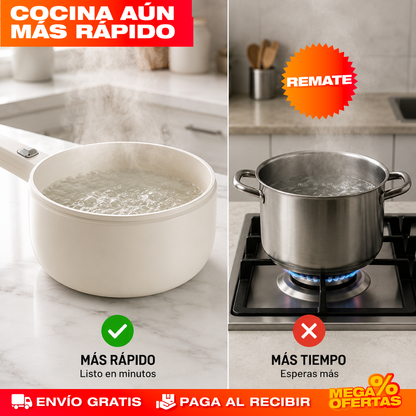 Olla Eléctrica Multifuncional – Hierve, Fríe y Cocina al Vapor en Una Sola