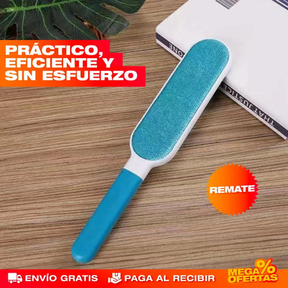 Cepillo Removedor de Pelusa Doble Cara – Tu Ropa y Sofá Sin Pelusas en una Pasada