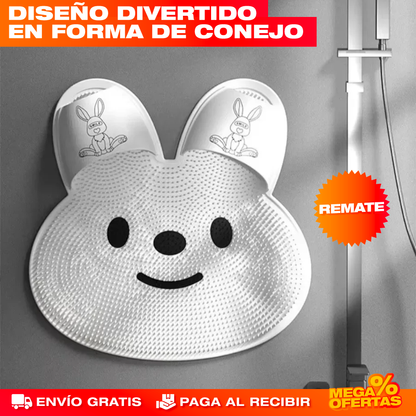 Tapete de Lavado y Masaje de Pies para Ducha – Pies Limpios y Relajados Sin Agacharte
