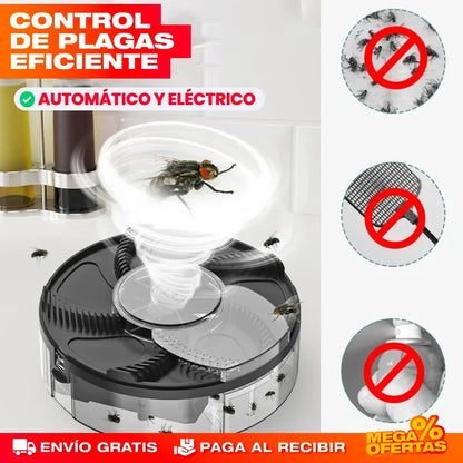 Trampa Eléctrica para Moscas – Casa Sin Moscas ni Zancudos y Sin Venenos