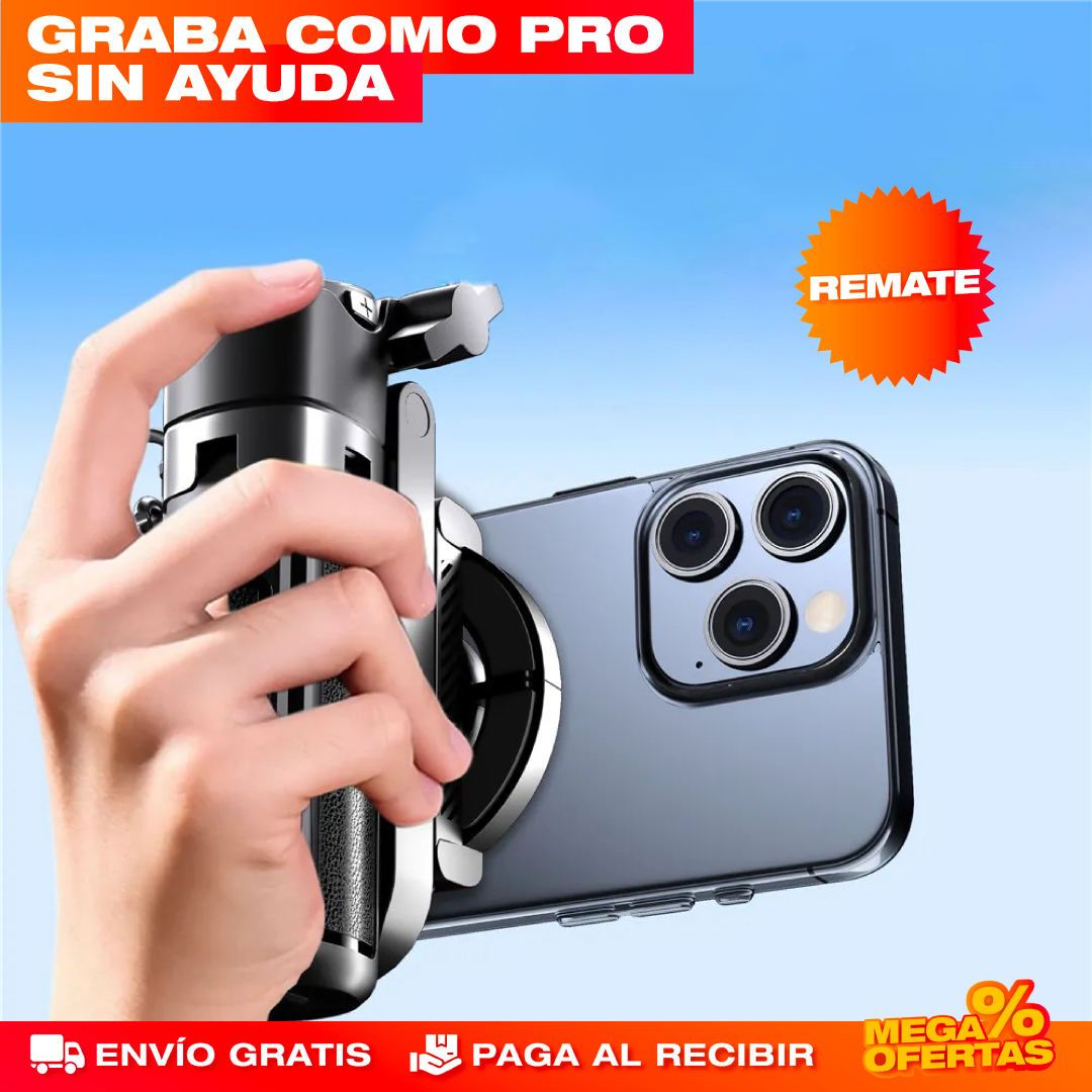 Trípode Selfie Bluetooth 3 en 1 – Fotos y Videos Estables Sin Ayuda de Nadie