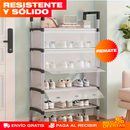 Zapatero de 5 Pisos en Acrílico – Hasta 15 Pares Ordenados Sin Ocupar Espacio