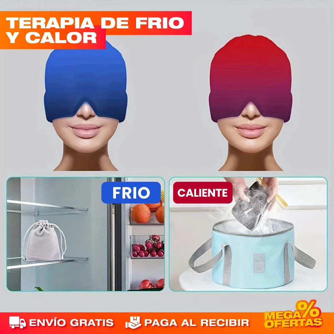 Gorro Terapéutico Antimigraña – Alivia la Migraña Sin Pastillas