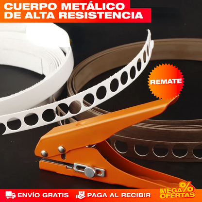 Alicate de Perforación para Bordes – Perfora Lámina Limpio y Sin Deformar