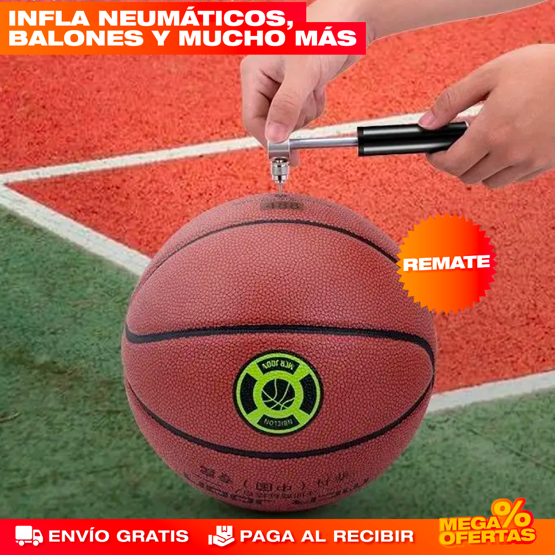 Kit Mini Inflador de Neumáticos – Infla tu Llanta Donde Sea, Sin Buscar Estación