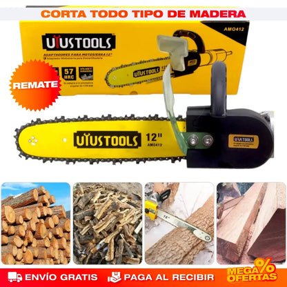 Adaptador de Pulidora a Sierra Eléctrica – Convierte tu Pulidora en Sierra Sin Comprar Otra
