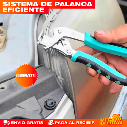 Alicate Removedor de Clips para Carro + 50 Clips – Saca Clips del Tapizado Sin Romperlos