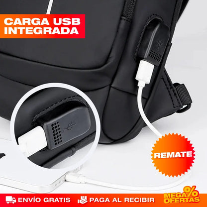 Bolso Manos Libres Antirrobo con Carga USB Impermeable – Anda Seguro y con el Celular Siempre Cargado