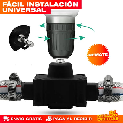 PowerPump™ – Convertidor de Taladro a Bomba de Agua