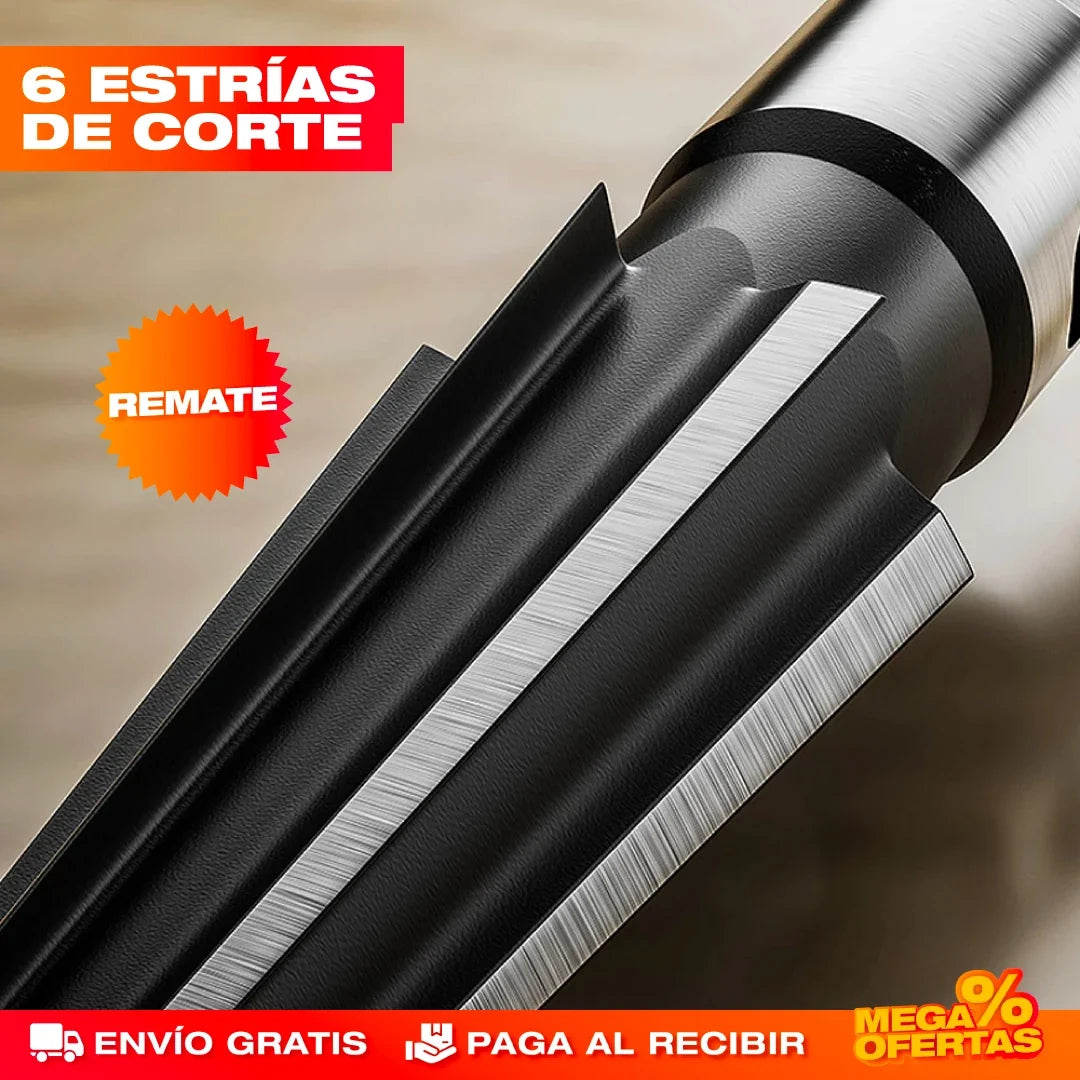 Broca Expansiva para Lámina – Huecos Limpios en Lámina Sin Astillar