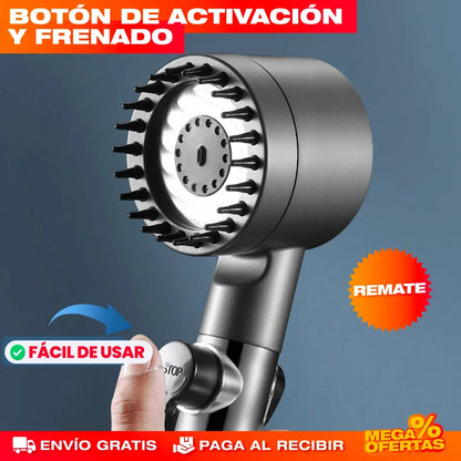 Cabezal de Ducha Potente y Ahorrador – Más Presión y Menos Factura de Agua