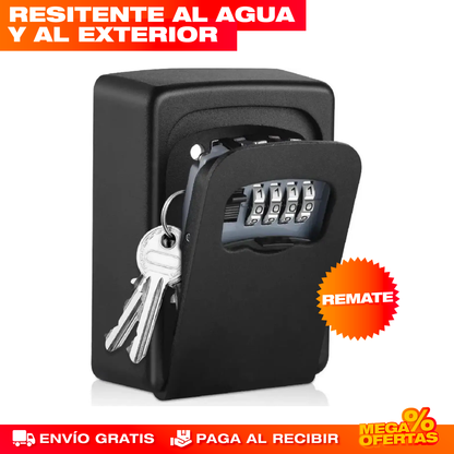 Caja Fuerte para Llaves con Contraseña – Guarda tus Llaves Seguras Sin Esconderlas