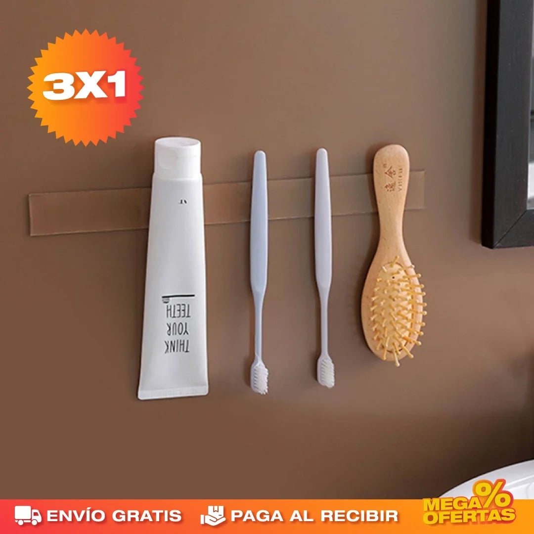 Promo 3x1 Cinta Doble Faz Transparente – Pega lo Que Sea Sin Dañar la Pared