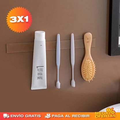 Promo 3x1 Cinta Doble Faz Transparente – Pega lo Que Sea Sin Dañar la Pared