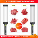 Rebanador de Carne Manual de Acero Inoxidable – Tajadas Parejas Como en Charcutería