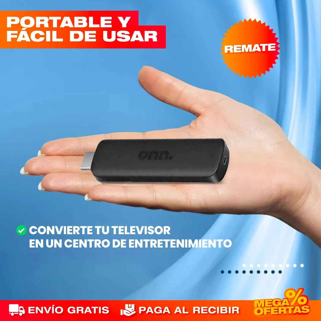 Convertidor Smart TV con Control Remoto – Convierte tu TV Vieja en Smart con Apps y Netflix