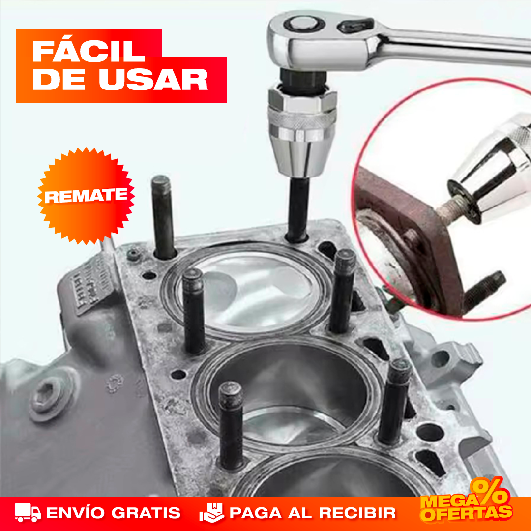 Extractor de Tornillos – Saca el Tornillo Pasado Sin Dañar la Pieza